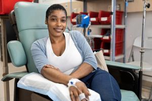 Denise est une patiente atteinte d'un cancer