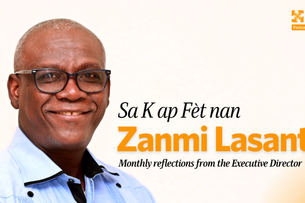 headsot of Dr Wesler Lambert, executive director of Zanmi Lasante