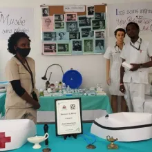 Nurses at HUM in Haiti