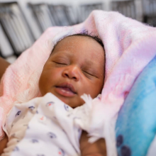 Baby in Haiti