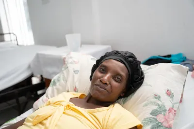 Patient in Haiti