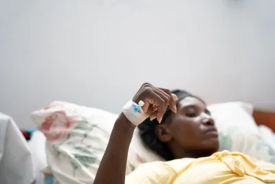 Patient in Haiti