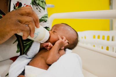 Baby in Haiti